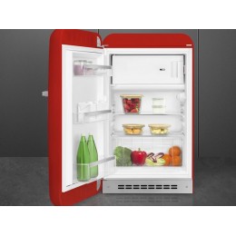 Холодильник SMEG FAB10LRD6, 54.5 см, красный, 122 л, статическое охлаждение, 35 дБ, SKU 29229