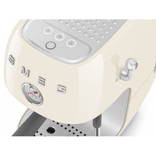 Кофемашина-эспрессо SMEG ECF03CREU кремовая – идеальный выбор для настоящих ценителей кофе