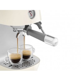 Кофемашина-эспрессо SMEG ECF03CREU 33230, 15 бар, 1.6 л, капучинатор