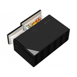 Холодильный барный центр HIBERG X2 FB 30431, 93л, черный, с музыкальным центром и беспроводной зарядкой