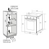 Духовой шкаф MEFERI MEO456WH POWER
