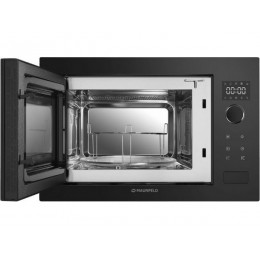СВЧ-печь MAUNFELD XBMO251GB 35632 встраиваемая черная матовая, 25 л, 1450 Вт, сенсорное управление