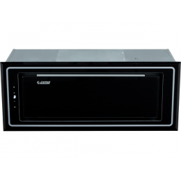 Вытяжка EXITEQ EX-1289, полновстраиваемая 72 см, черная, 1000 м³/ч, 44 дБ, сенсорное управление, 3 скорости, моющийся фильтр, SKU 28532