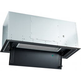 Вытяжка EXITEQ EX-1289, полновстраиваемая 72 см, черная, 1000 м³/ч, 44 дБ, сенсорное управление, 3 скорости, моющийся фильтр, SKU 28532