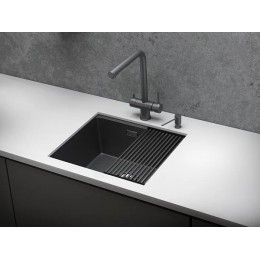 Мойка Granula KS-5045U, графит матовый