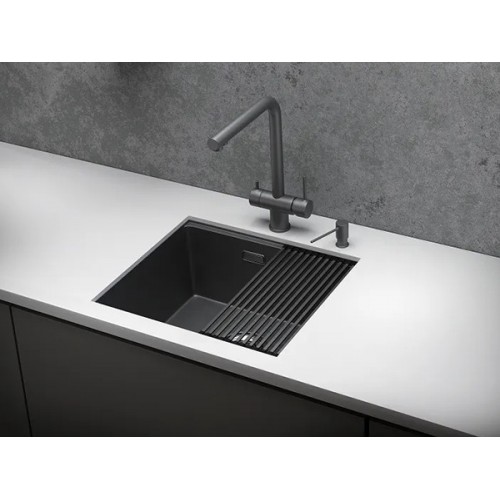 Мойка Granula KS-5045U, графит матовый