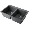Мойка Omoikiri Bosen 80-2-PL Tetogranit/платина (4993843)