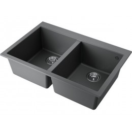 Мойка Omoikiri Bosen 80-2-PL Tetogranit/платина (4993843)