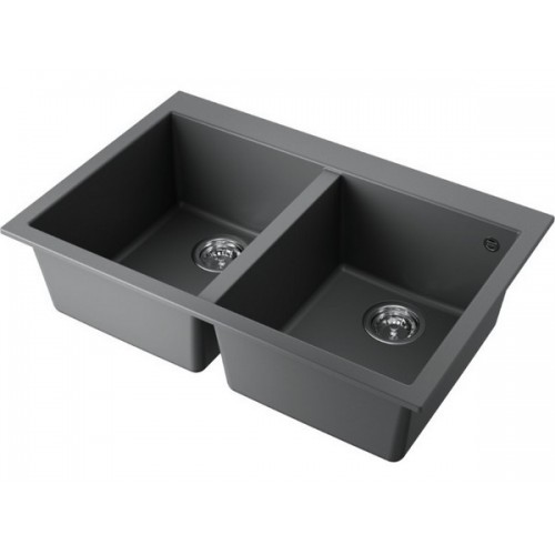 Мойка Omoikiri Bosen 80-2-PL Tetogranit/платина (4993843)