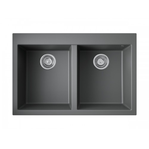 Мойка Omoikiri Bosen 80-2-PL Tetogranit/платина (4993843)