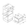 СВЧ-печь Candy MICG25GDFW - Встраиваемая микроволновая печь с грилем и конвекцией