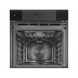 Духовой шкаф SMEG SO6104APB3, 29636, 68л, черный, СВЧ и пар.