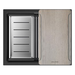 Мойка Paulmark Lumi-multi sink 55 uni LU-MULTI 55-AN, антрацит