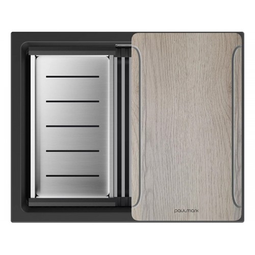 Мойка Paulmark Lumi-multi sink 55 uni LU-MULTI 55-AN, антрацит