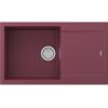 Мойка Paulmark Extensio 86 PM988650-ME в цвете Merlot - Качественные кухонные мойки для вашего дома