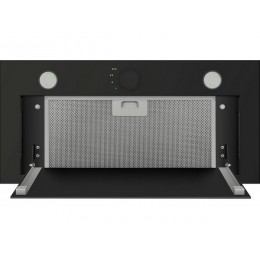 Вытяжка MAUNFELD CROSBY ROCKY 60 см, черный металл/стекло, 750 м³/ч, 3 скорости, SKU 34538