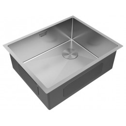 Мойка Paulmark 24838, 60 см, нержавеющая сталь, 1 чаша, 540x440 мм