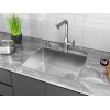 Мойка Paulmark Next-skew 54 uni PM885444-BS из брашированной стали – идеальное решение для вашей кухни