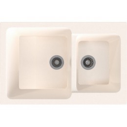 Мойка Gamma Stone GS-13, 80 см, 1,5 чаши, мрамор, 26039