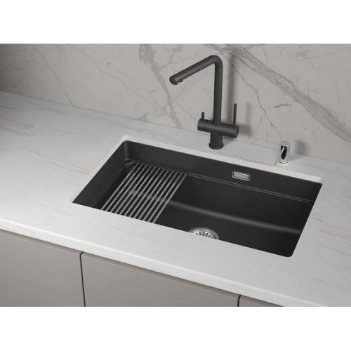 Мойка Granula KS-7303iU черного цвета - стильное решение для вашей кухни