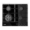 Варочная панель EXITEQ PFH 640 STGB-E/B - Газовая плита с 4 конфорками и стеклянной поверхностью
