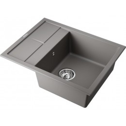 Мойка 34344 Omoikiri Sumi 65A-GR Artceramic 650x500 мм с крылом