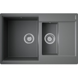 Мойка Omoikiri Daisen 78-2T-PL Tetogranit/платина (4993533)
