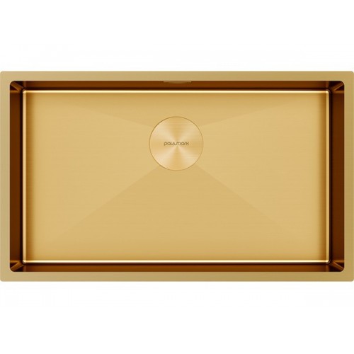 Мойка Paulmark Next 74 uni PM217444-BG в брашированном золоте – идеальное решение для вашей кухни