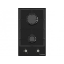 Варочная панель Kuppersberg TG 38 B газовая 29 см, черная, с электроподжигом, SKU 28946