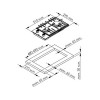 Варочная панель Kuppersberg TG 38 B - газовая модель с современным дизайном и высокой производительностью