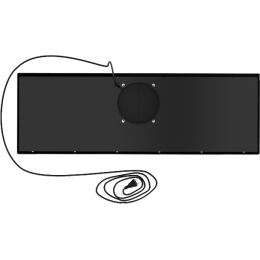 Вытяжка Franke LUCE 90 см, черная, сенсорное управление, 1000 м³/ч, SKU 29846