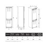 Холодильник встраиваемый Midea MDRE371FGE01M – компактное решение для вашего интерьера