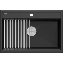 Мойка Paulmark Stepia 80 PM117551-AN, гранит, 750x510 мм, врезная, SKU 25649