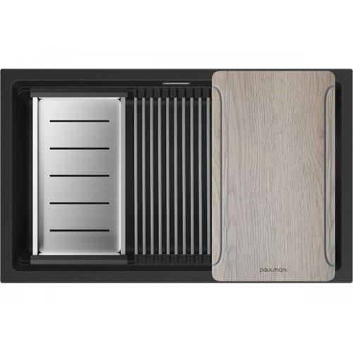 Мойка Paulmark Lumi-multi sink 74 uni LU-MULTI 74-AN, антрацит