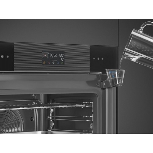 Духовой шкаф SMEG SO6102S3PB3 с паром - идеальное решение для современных кухонь