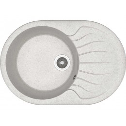 Мойка Dr.Gans БЕРТА 760 (SKU 20950, мрамор, 1 чаша, с крылом)