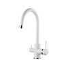 Смеситель Paulmark Essen Es213211-WH (431) белый матовый - стиль и качество для вашей кухни
