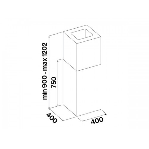 Вытяжка Falmec MIRA PLUS IS WHITE 40 – Эффективное решение для вашей кухни