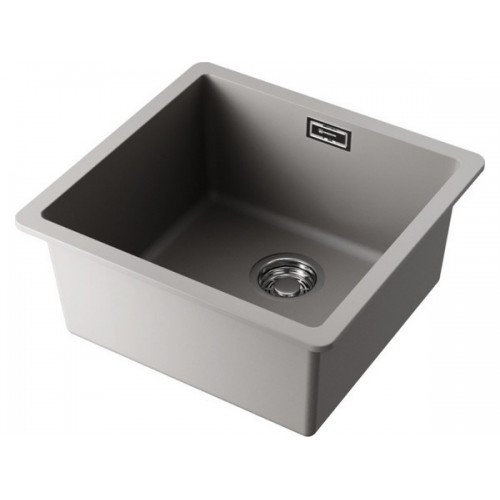 Мойка Omoikiri Kata 44-U-GR из искусственного гранита Leningrad Grey - идеальное решение для вашей кухни