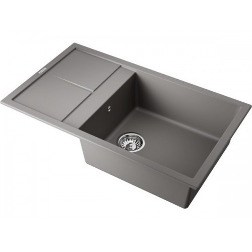 Мойка Omoikiri Sumi 86A-GR Artceramic в цвете Leningrad Grey - идеальный выбор для вашей кухни