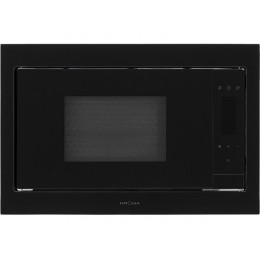 СВЧ-печь KRONA ESSEN 60 BL, 1000 Вт, черная, 31 л, встраиваемая, сенсорное управление, 6 рецептов, гриль.