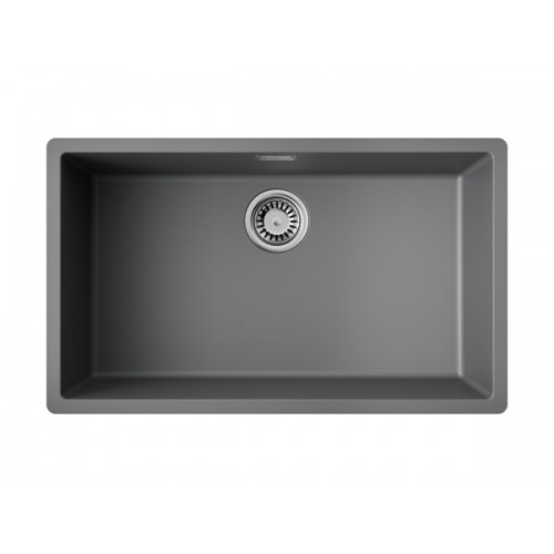 Мойка Omoikiri Yamakawa 75T-Integra-PL Tetogranit в цвете платина (4997280) - Качественные кухонные мойки