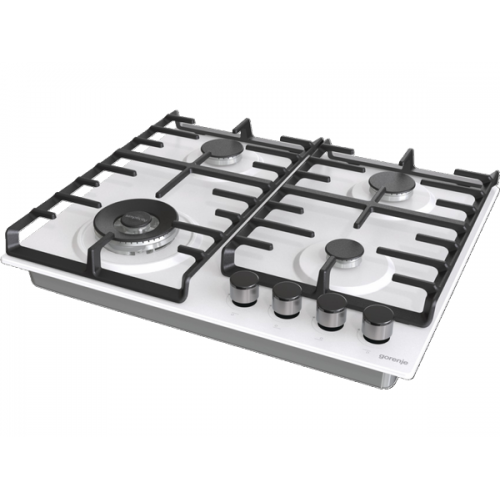 Варочная панель Gorenje GW642SYW - Газовая, 4 конфорки, Белая, Эффективность и стиль для вашей кухни