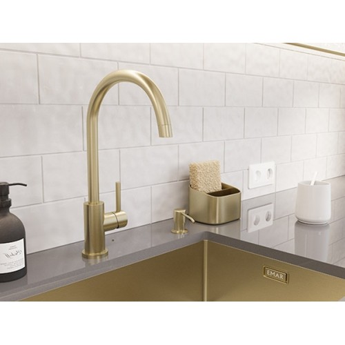 Смеситель Emar ECB - 3004 Matt Gold