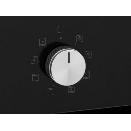 Духовой шкаф KRONA ONORE 60 BL G2, 22564, черный, 56 л, гриль, 2,5 кВт