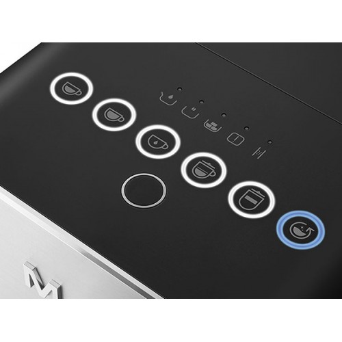 Кофемашина автоматическая SMEG BCC13BLMEU черный матовый - идеальный выбор для любителей кофе