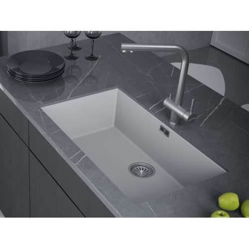 Мойка Paulmark Neo Classic 76 PM967644-UGR в Urban Grey - Элегантное Решение для Вашей Кухни