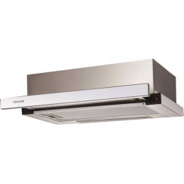 Вытяжка GRAUDE DHF 60.0 W, 7975, телескопическая, 550 м³/ч, нержавеющая сталь/белый