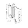 Винный шкаф Liebherr EWTdf 3553-26 001 Vinidor - Встраиваемый холодильник для вина с современным дизайном и высокой производительностью