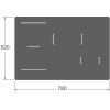 Варочная панель Bertazzoni P784I1M37NT индукционная